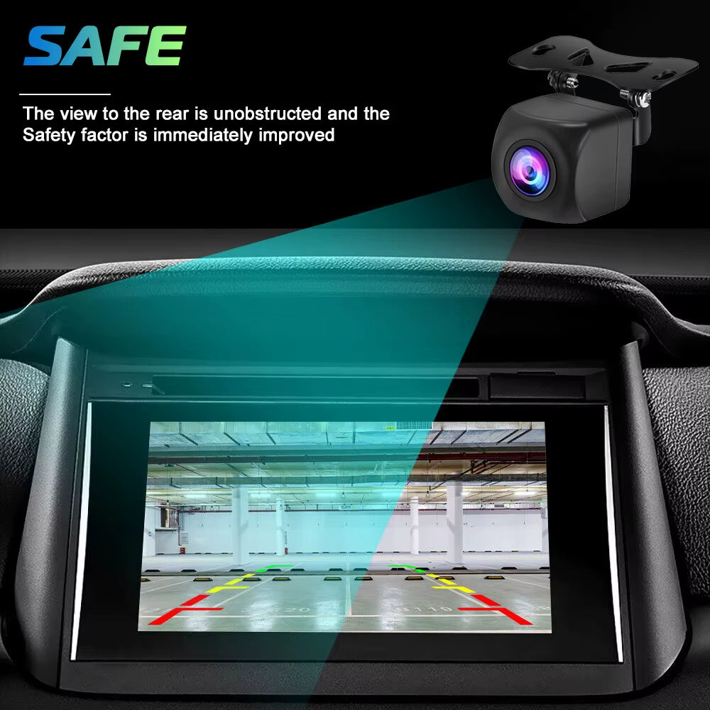 ESSGOO 720P AHD Rear View Camera Reversing Camera for Car Radio Car Acesssories Reverse Parking Monitor 6M Cable