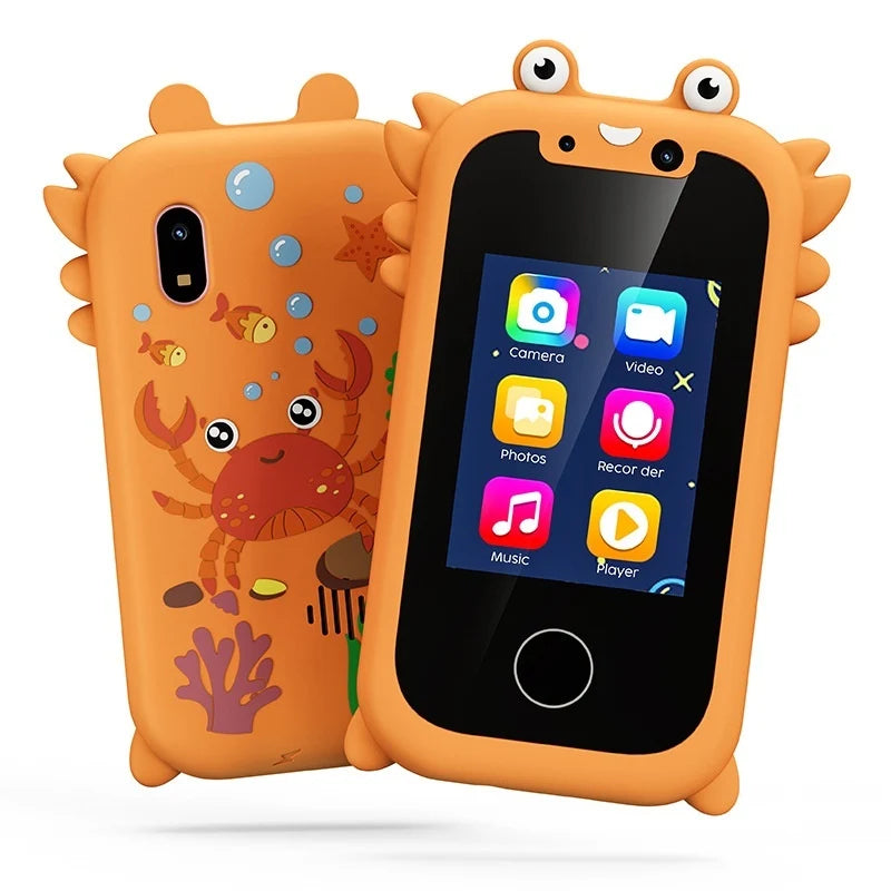 New Dual-Camera Touchscreen Kids Phone for Educational Early Learning