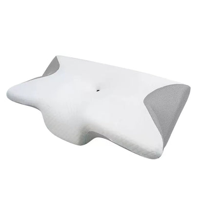 Ergonomic Cervical Support Memory Foam Pillow with Anti-Pull & Cooling Features Customizable Logo & Packaging Box
