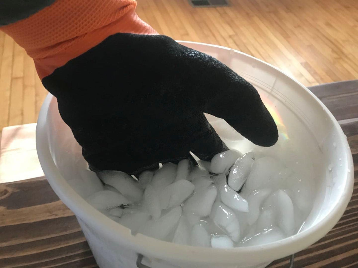 Waterproof Winter Work Gloves, Insulated, Windproof, Abrasion-Resistant, HPT Palm Coating