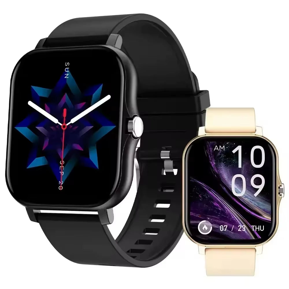 Y13 1.83Inch Cross-Border Smart Sports Watch Stainless Steel Heart Rate Fitness IP67 IPS 4G Connectivity Silicone Strap Bw0242