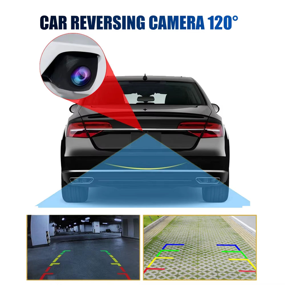 ESSGOO 720P AHD Rear View Camera Reversing Camera for Car Radio Car Acesssories Reverse Parking Monitor 6M Cable
