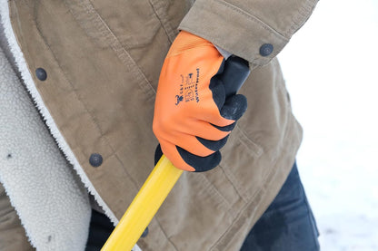 Waterproof Winter Work Gloves, Insulated, Windproof, Abrasion-Resistant, HPT Palm Coating